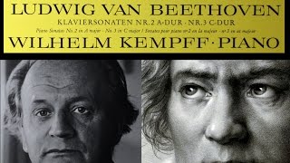 Beethoven W Kempff 1964 Piano Sonata No 2 In A Major Op 2 No 2