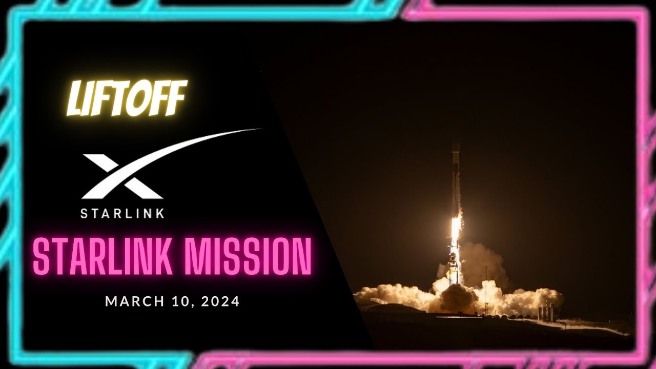 Lanzamiento SpaceX - Falcon 9 - STARLINK MISSION 23 Satellites - 10-03 ...