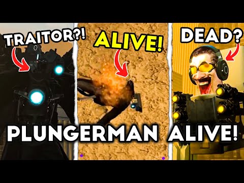 PLUNGERMAN ALIVE?! TITAN CAMERAMAN TRAITOR!? -  Episode 57 Skibidi Toilet ALL SECRETS & Analysis - PLUNGERMAN ALIVE?! TITAN CAMERAMAN TRAITOR!? -  Episode 57 Skibidi Toilet ALL SECRETS & Analysis