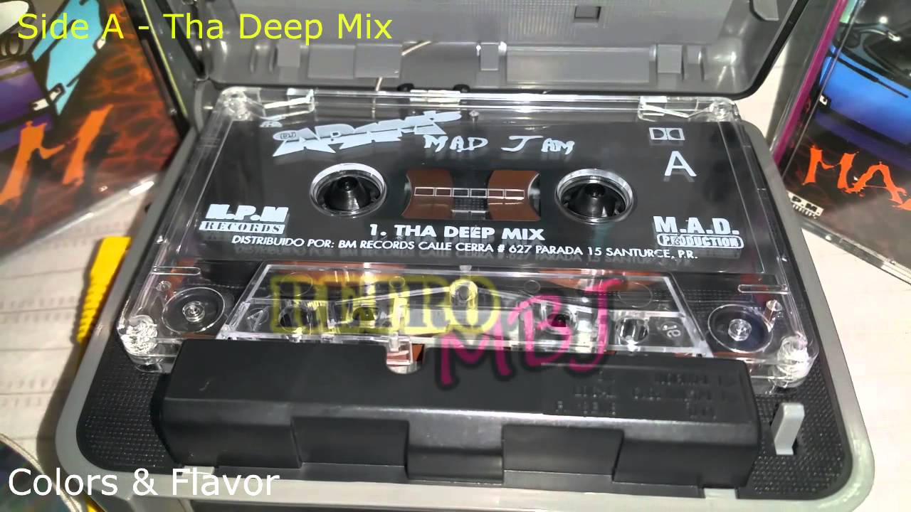 DJ Adam's - 1995 - Mad Jam [Cassette & CD] Completo All Tracks