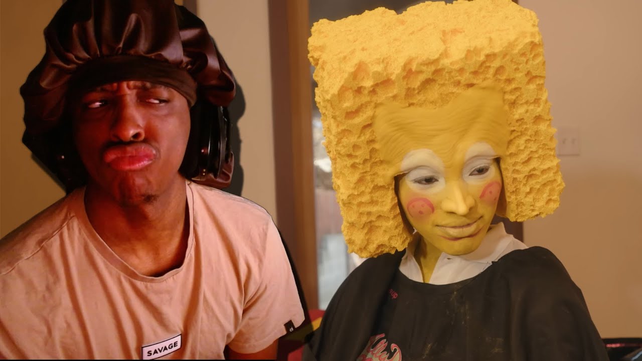 Квенлин Блэквелл и Ларрей на один день становятся Губкой Бобом и Патриком...