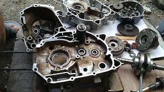 How to assemble motorcycle engine ll paano magbuo NG makina NG motorsiklo