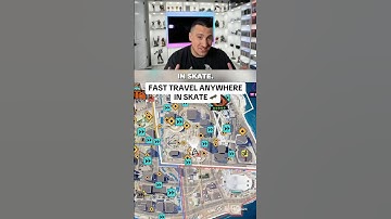 How to Fast Travel ANYWHERE in Skate. #skate #skate4 #shorts