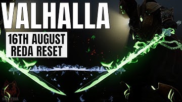 Redas Weekly shop reset 16th of August Ac Valhalla