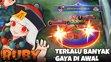 Musuh Terlalu Sombong Dibuat Feeder Langsung Diem | Build Ruby Tersakit 2022 - MLBB