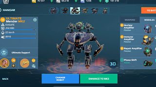 Invencible Mender Shifang Ultimate War Robots Gameplay