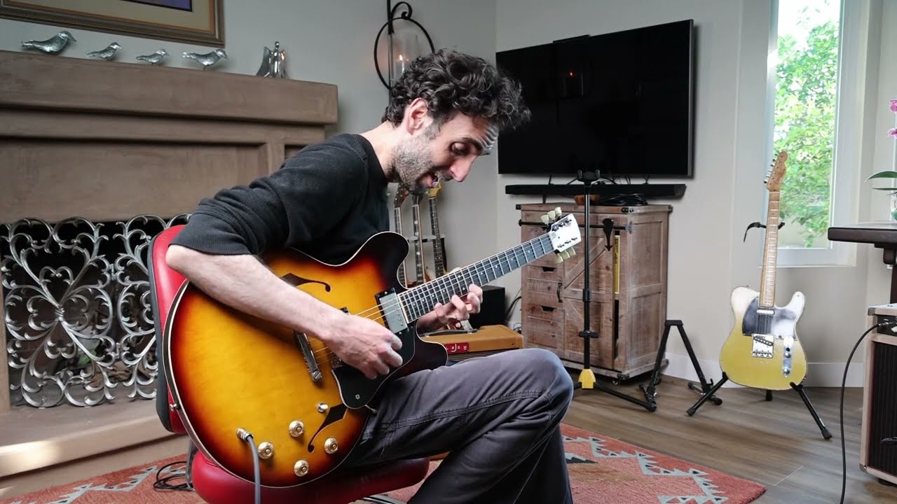Vintage Inspired '59 Semi Hollow Guitar — Josh Williams Guitars