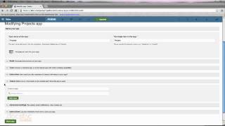 Configuring Automatic Tasks - Creating A Custom App
