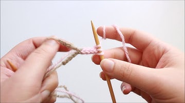 Icord Tab Cast On For Knitting