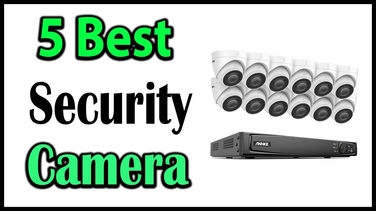 TOP 5 Best 4K Security Camera System Review 2025 - YouTube