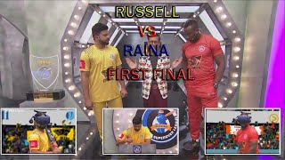 VR CRICKET GAME  iB Cricket Super Over League | First Finale | Raina VS Russell screenshot 4