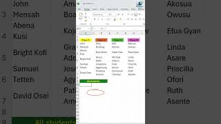 VSTACK vs HSTACK: Combine Data the SMART Way 🧱 #shorts,  #excel