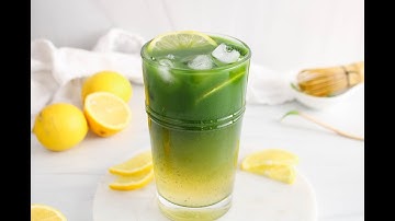 Iced Matcha Lemonade