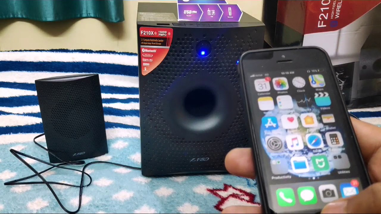 #6- F&D F210X Home Theater Review