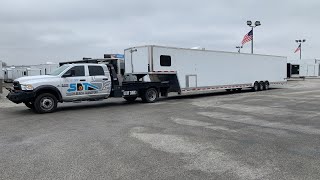 Hotshot Trucking-  NEW 53’ 3 Car Enclosed Trailer