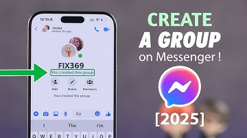 How to Create Group Chat on Facebook Messenger App [Make on 2025]