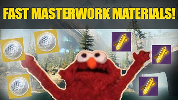 FAST Masterwork Materials! - FULL Lake of Shadows GM GUIDE! (Destiny 2)