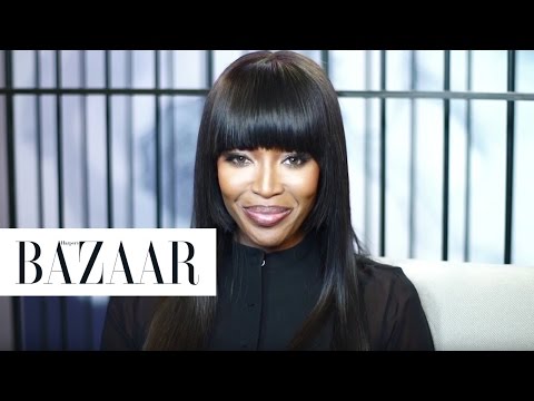 Naomi Campbell On Her Most Iconic Modeling Moments