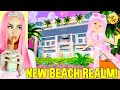 Reacting To The BRAND NEW BEACH REALM In Royale High + FREE NEW ACCESSORY! Roblox Royale High