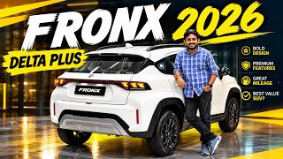 2026 Maruti Suzuki Fronx Delta Plus 🔥 | Detailed Review, Features, Mileage & Price