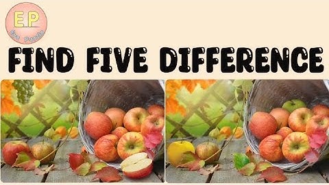 Spot The Difference: Only Genius Find Differences [ Find The Difference #2]