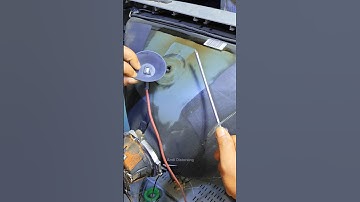 Discharge High Voltage and Remove CRT Anode Cap with a Screwdriver #CRT #HighVolt #TVRepair #Anode