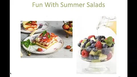 RA Food Demo: "Super Summer Salads" with Carol Eim...