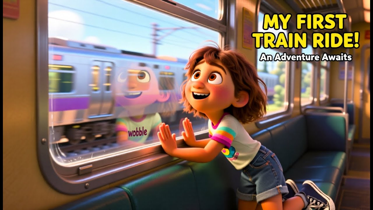 My First Train Rise I'm Going On My FIRST Train Ride Today? | Kid Songs and Nursery Rhymes ...