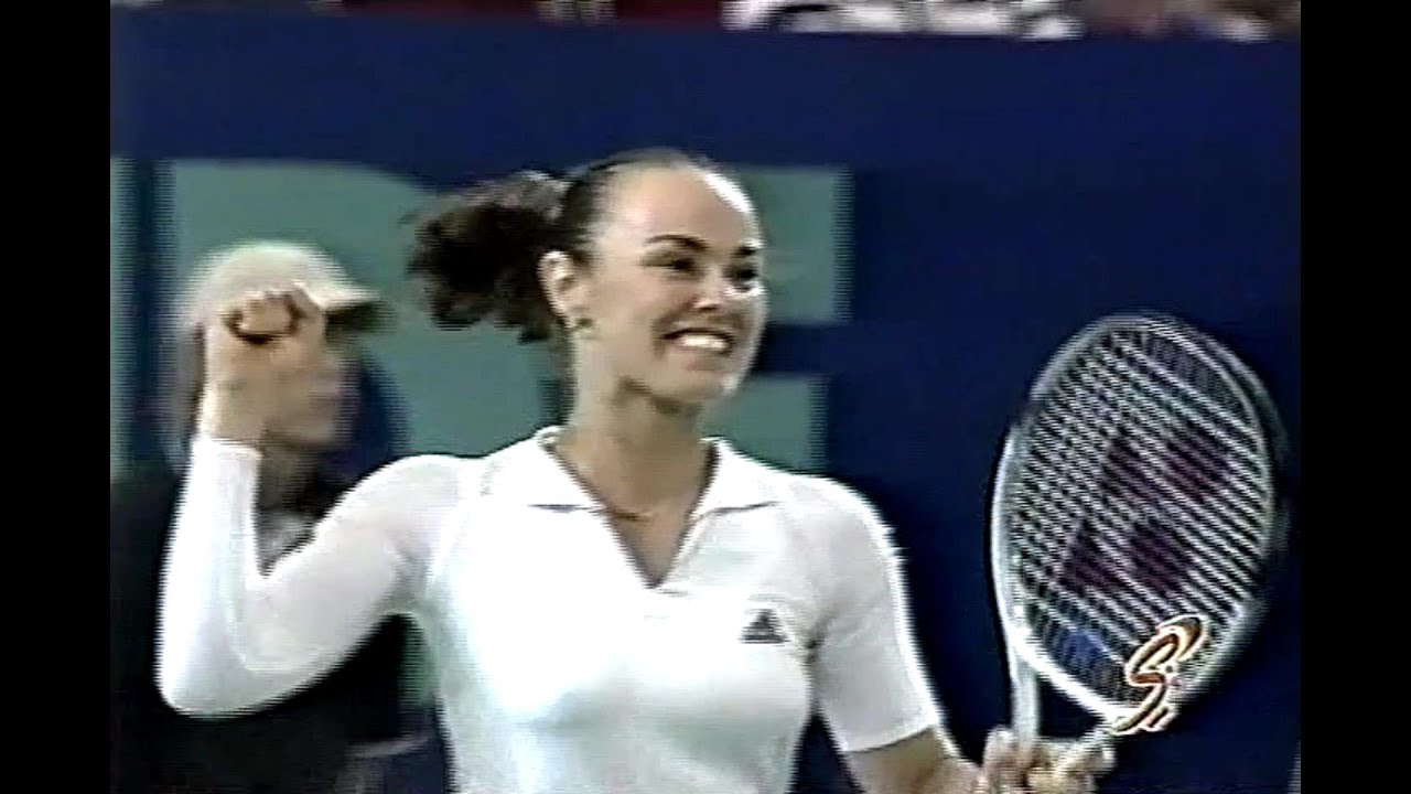 Martina Hingis vs. Monica Seles Perth 2001 F ❤️🎀🎅