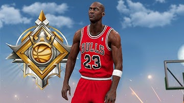 LEGEND MICHAEL JORDAN BUILD DOMINATES the 1v1 EVENT in NBA 2K20