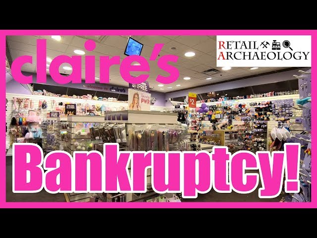 The Buzz: Claire's files for bankruptcy.