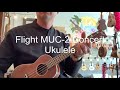 Flight muc2 mahogany concert ukulele demoreview at aloha city ukes