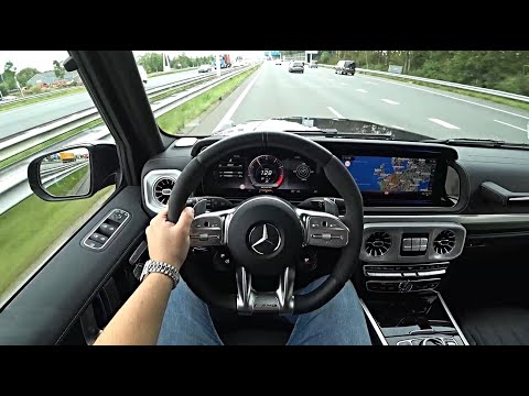 The New Mercedes AMG G63 G Class Test Drive