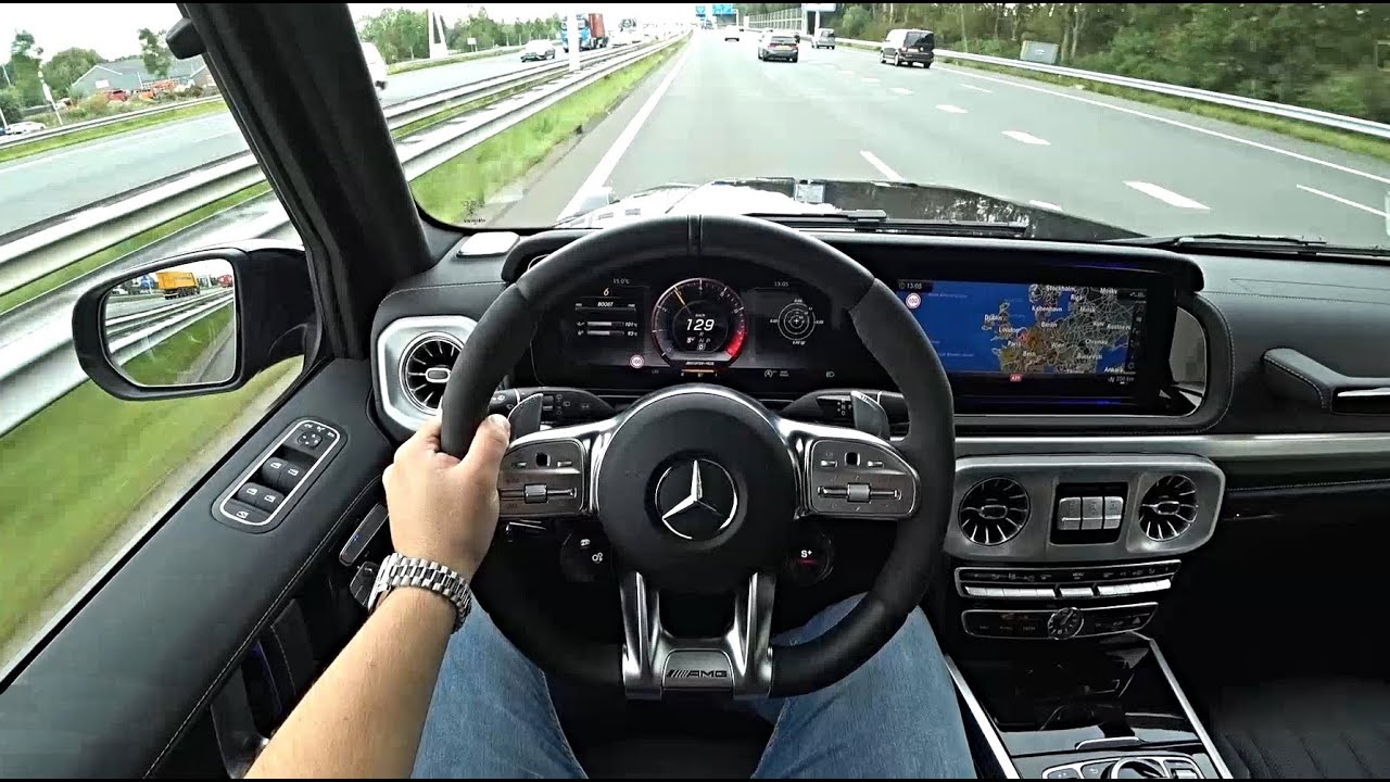 The New Mercedes Amg G63 G Class 21 Test Drive Youtube