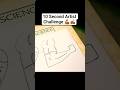 10 Seconds to Sketch👂🏾✍🏾✅#art #artist #trending#shorts #viral #youtubeshorts#drawing #doodle#sketch