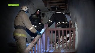 В Черногорске рухнула крыша в жилом доме