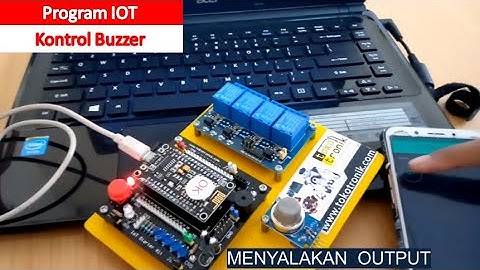 Buzzer Control - IOT | Menggunakan Aplikasi Blynk