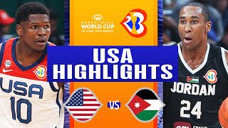 USA vs JORDAN | #FIBAWC | August 30, 2023