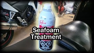 How to Use Seafoam on a Motorcycle with Carbs  Honda Nighthawk 450
