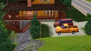 Cabin in the woods - sims 3