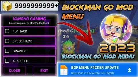 New Blockman GO Mod Menu 2.34.2 in 2023！❤️🤩(100% working | Blockman GO | non-scam | 2.34.2