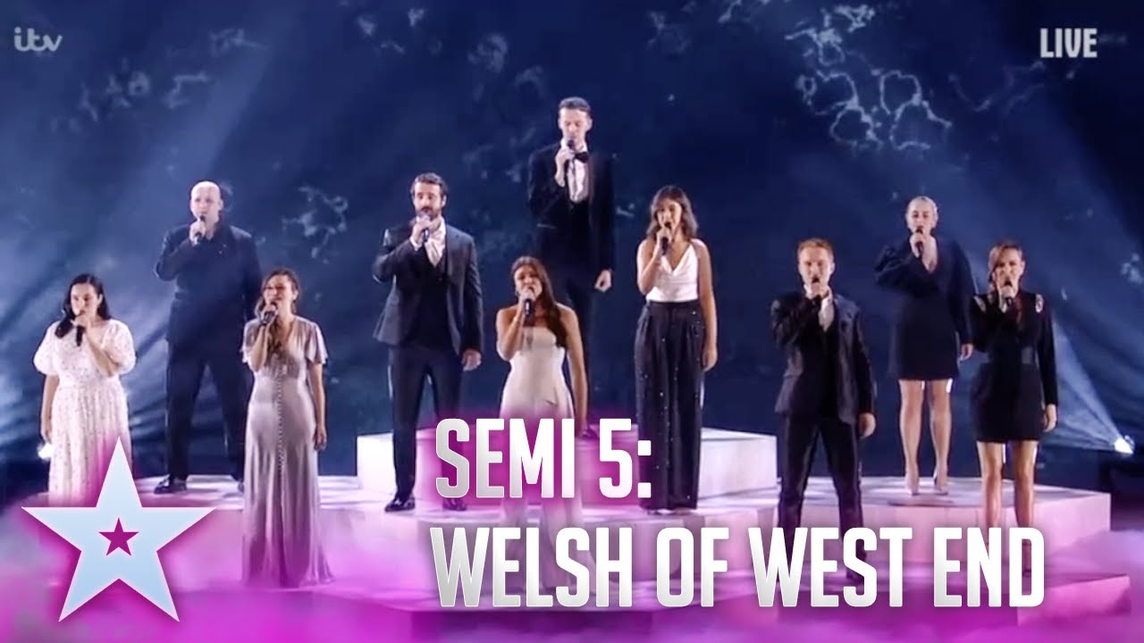Welsh of the West End: Group BLOWS JUDGES AWAY With "You Will Be Found" | Semi Finals BGT 2022