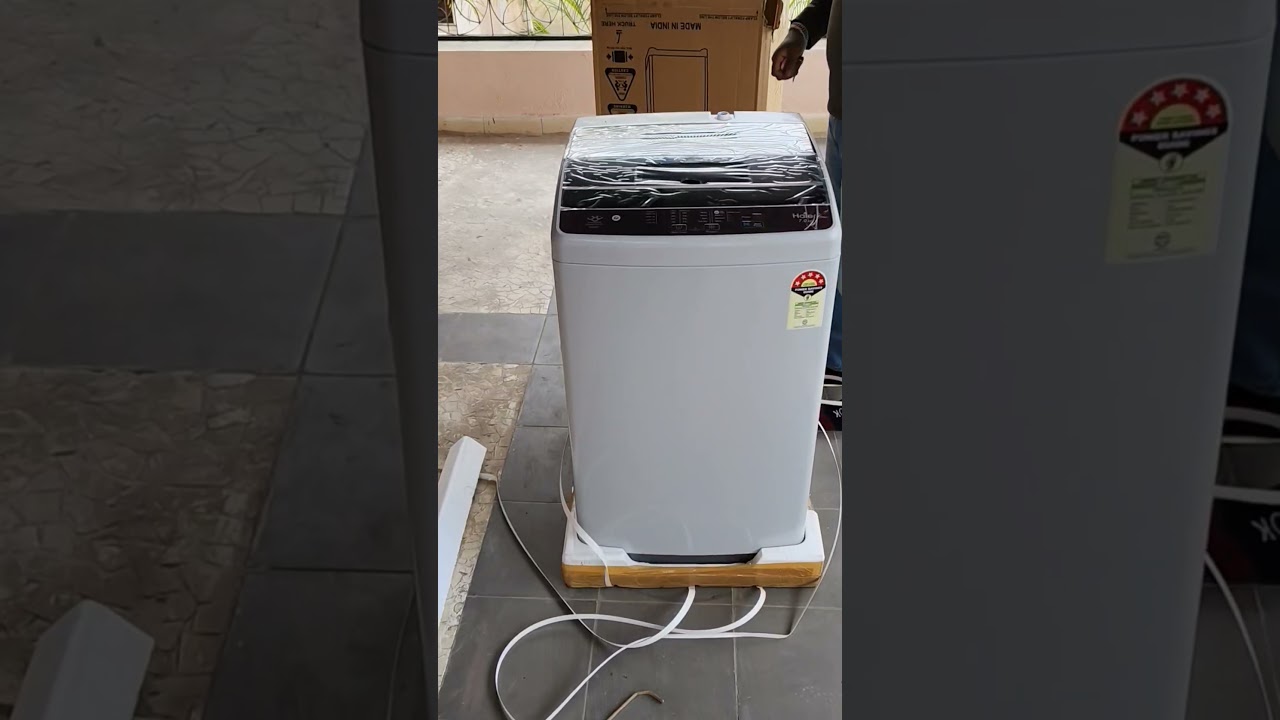 haier fully automatic 7 kg top load washing machine
