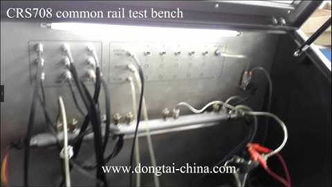 CRS708 injector testing