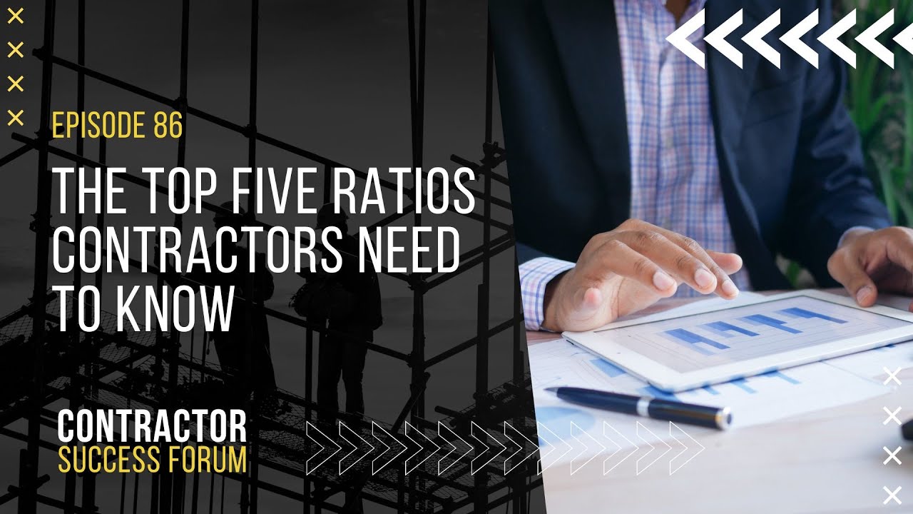 Five ratios every contractor needs to know - YouTube