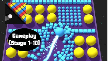 Color Bump 3D- Gameplay - (Stage 1-10) iOS/Android