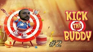 Kankaya Muz bombası ve Hızarla Daldım- Kick The Buddy # 2