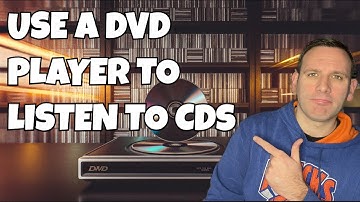 How to use a DVD Player to play Audio CDs!!!