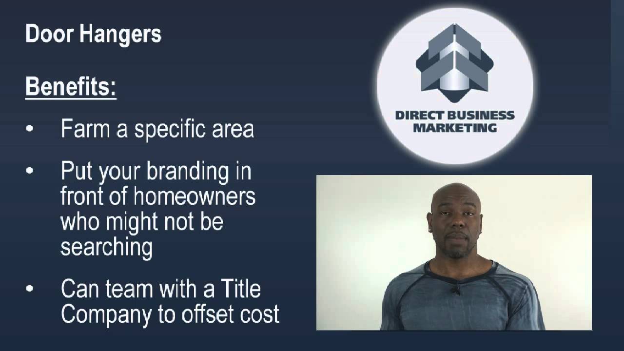 door hangers marketing action plan for real estate youtube realtor door hangers