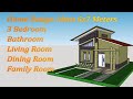 Luxury Design for Small Home -Small Home design 6x7 Meter / 3 Bedroom (Home Minimalist)
